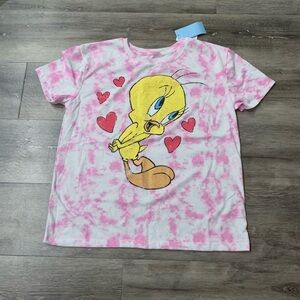 New looney tunes tweety bird graphic tee